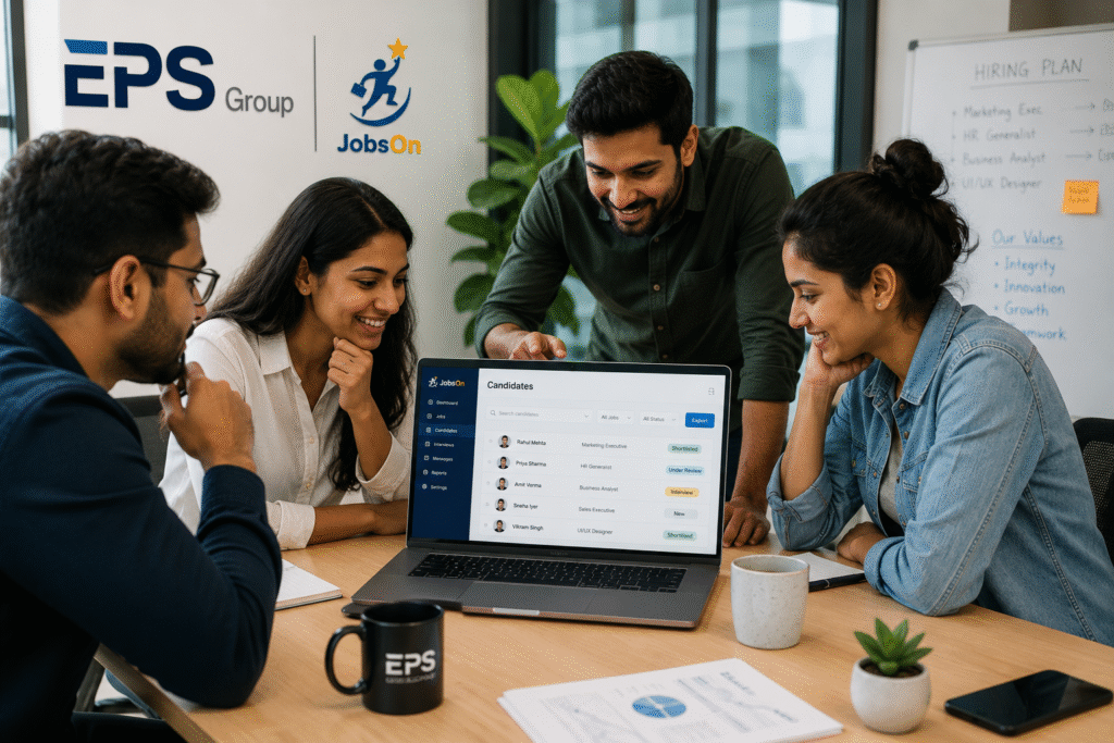 hiring platform for startups managing job applications